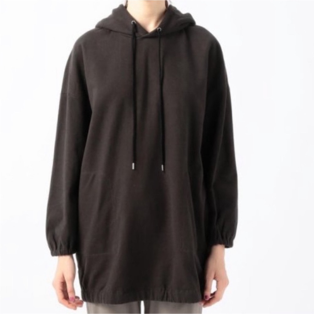 Women’s James Perse Los Angeles Oversized French Terry Hoodie Dress Sz 2